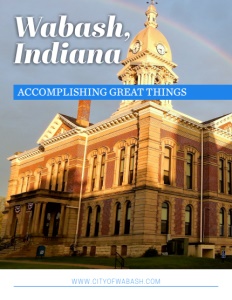 Wabash, Indiana brochure cover.