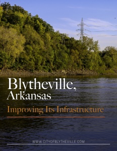 Blytheville, Arkansas brochure cover.