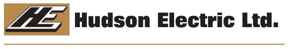 Hudson Electric logo.