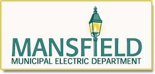 Mansfield Electric logo.