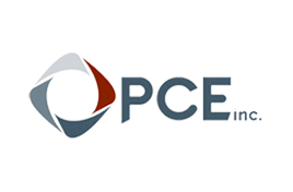 PCE Inc logo.