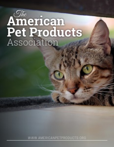The American Pet Products Association brochure cover.