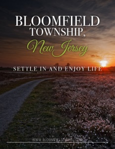 Bloomfield Township, New Jersey, NJ brochure cover.