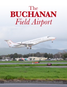 The Buchanan Field Airport brochure cover.
