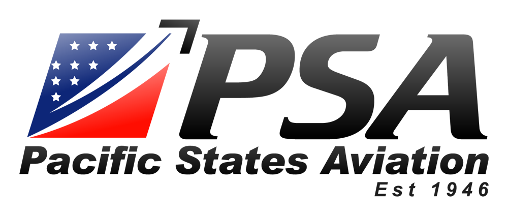 PSA logo, Pacific States Aviation.