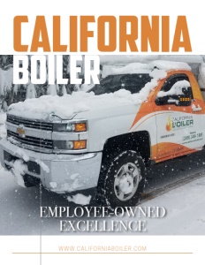 California Boiler brochure cover.
