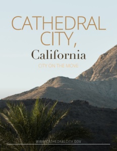 Cathedral City, California brochure cover.