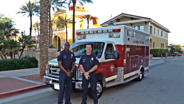 Cathedral City, California, CA Paramedics.