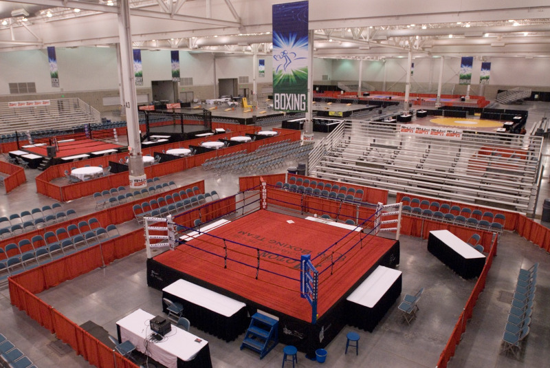 Hampton Roads Convention Center boxing event pre guests.