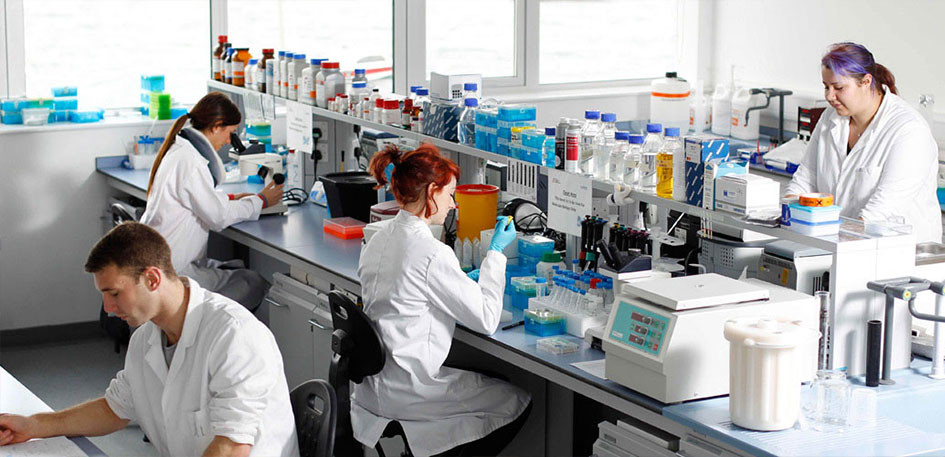 New Milford, Connecticut, CT, people working in a lab.