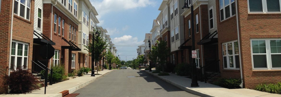 North Brunswick, New Jersey, NJ, Pulte build town homes in transit village.