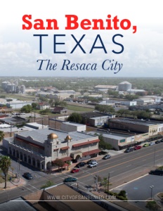San Benito, Texas brochure cover.