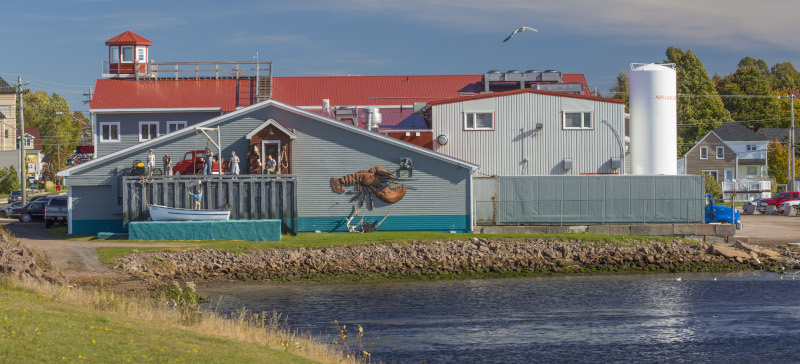 Shediac Lobster Shop Ltd. building exterior.