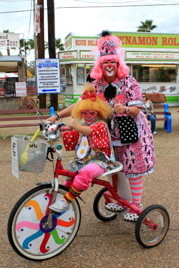 State Fair of Louisiana Flo the clown.