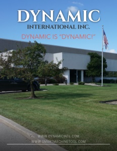 Dynamic International Inc. brochure cover.