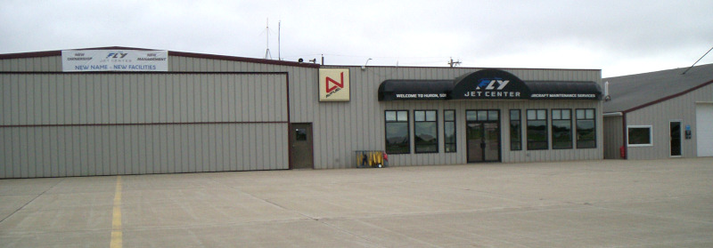Huron Regional Airport, Fly Jet Center building.