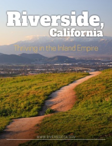 Riverside, California brochure cover.
