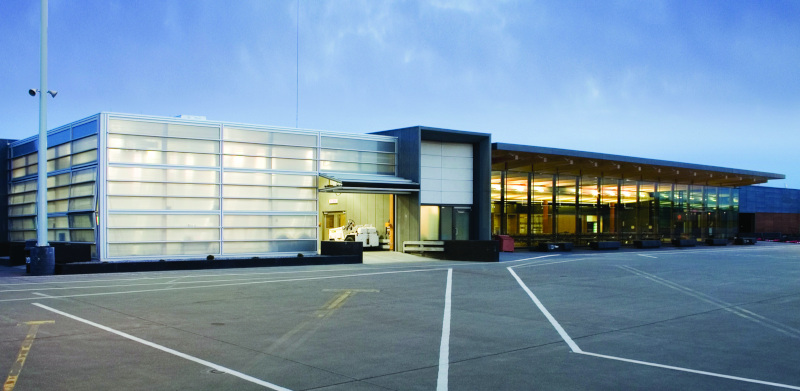 Prince George International Airport apron.