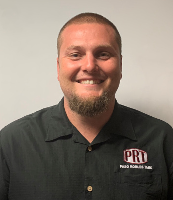 Paso Robles Tank President of PRT Industrial Division, Shane Wombles
