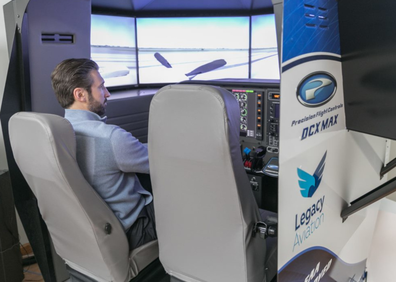 Northeast Philadelphia Airport Legacy Aviation simulator