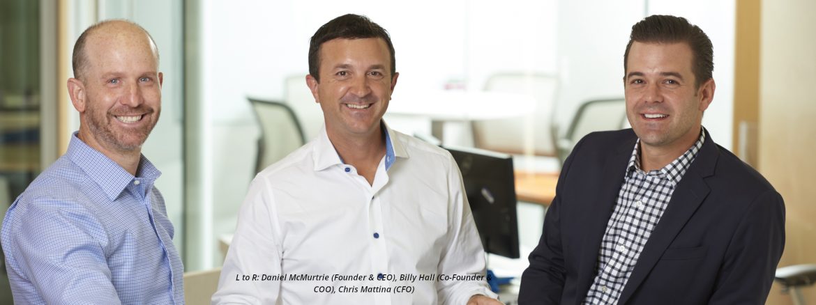 Vesta Modular Daniel McMurtrie (Founder & CEO), Billy Hall (Co-Founder & COO), Chris Mattina (CFO)