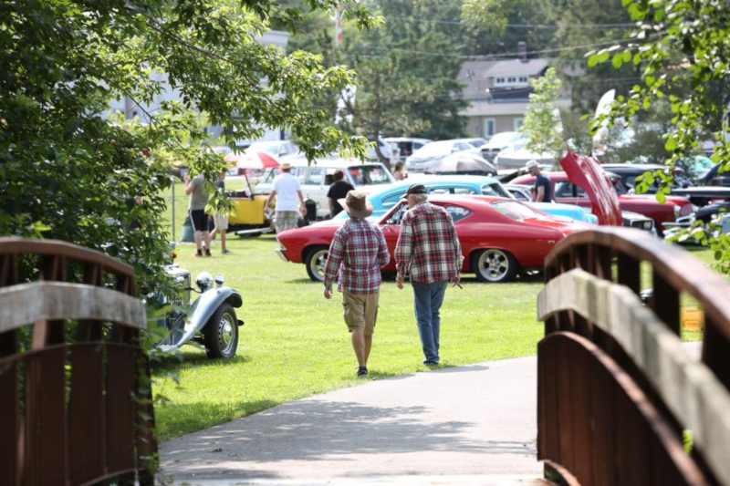 Whitchurch-Stouffville, Ontario car show.