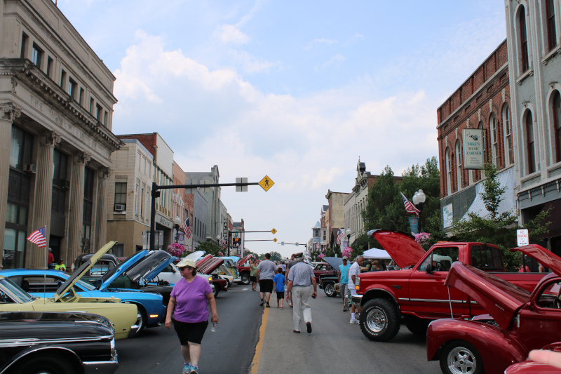 Ashland, Ohio car show.