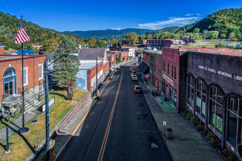 Letcher County, Kentucky street view.