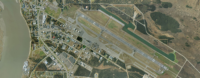 Kenai Municipal Airport Aerial