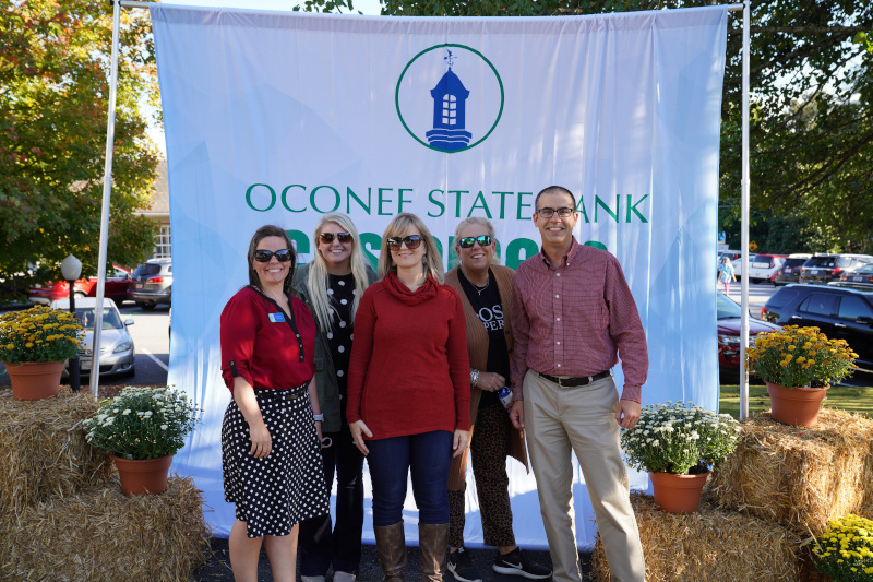 Oconee State Bank group photo CAD team.