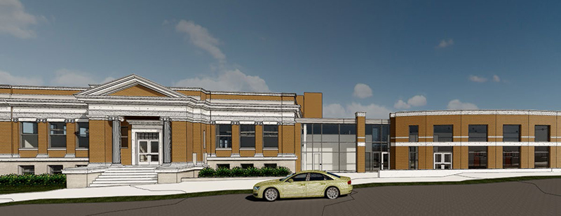 Watertown Library Expansion Rendering