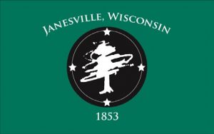 Janesville WI City Flag