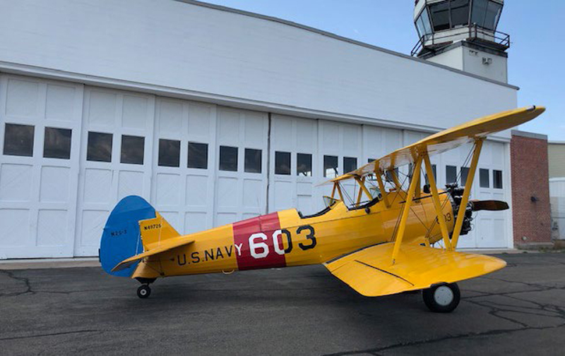 Westfield Barnes Regional Airport Old Navy Aircraft