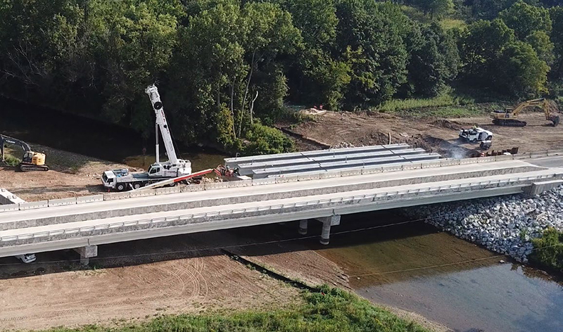 Mount Vernon Bridge Construction