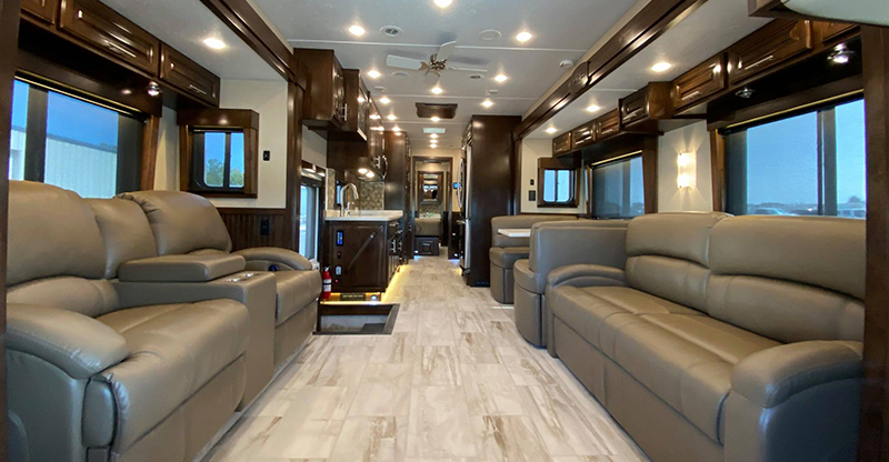 Show Hauler interior