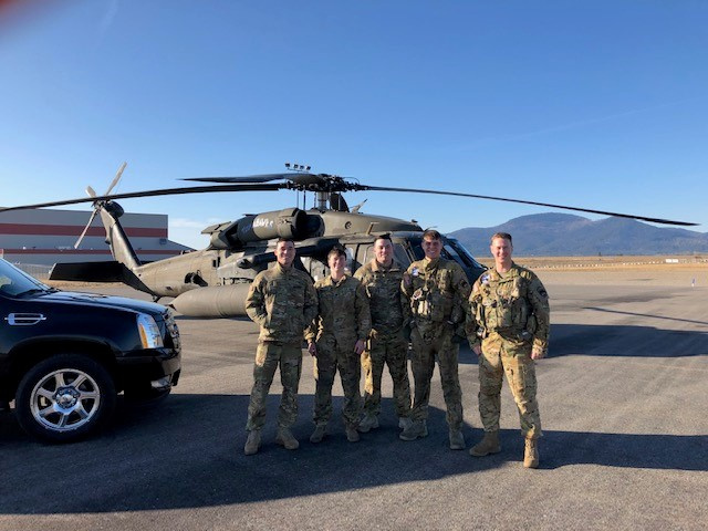 Coeur d’Alene Airport “Pappy Boyington Field” SCJC Military Visit