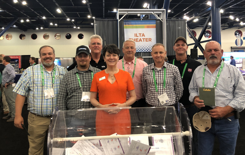 International Liquid Terminals Association (ILTA) Kathryn Clay at 2019 ILTA Trade Show in a group photo.
