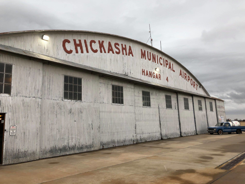 Chickasha, Oklahoma Chickasha Municipal Airport building