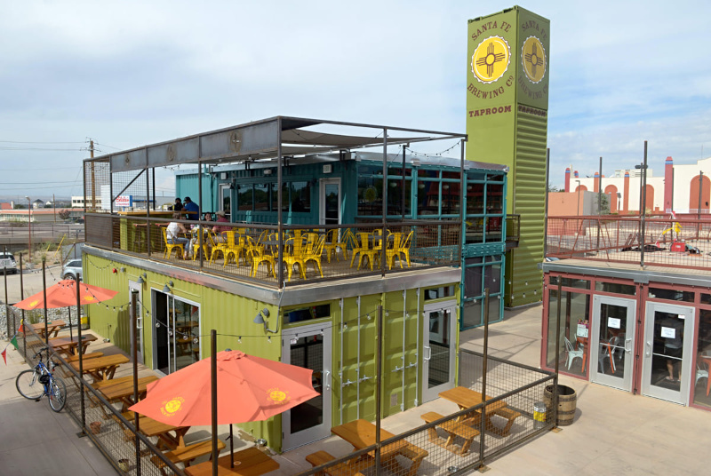 New Mexico Partnership Santa Fe Brewing Co building exterior