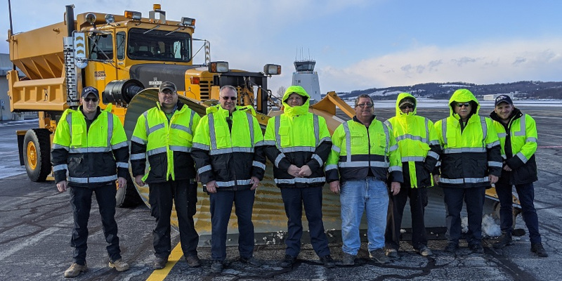 Reading Regional Airport operations staff