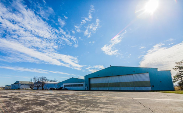 Northeast Philadelphia Airport back hangars