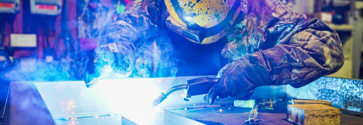 Epcon Industrial Systems LP employee welding metal