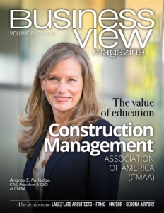 Volume 8, Issue 6 Cover of Business View Magazine