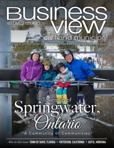 Volume 2, Issue 12 cover for Business View Civil and Municipal Magazine