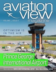 Volume 1 Issue 4 cover for Aviation View Magazine