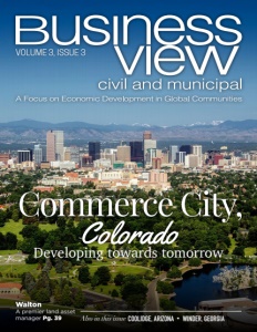 Volume 3, Issue 3 cover for Business View Civil and Municipal Magazine