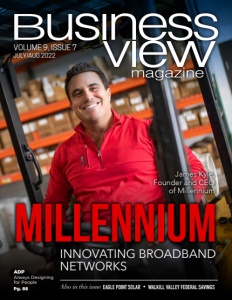 July-August 2022 Issue cover of Business View Magazine.