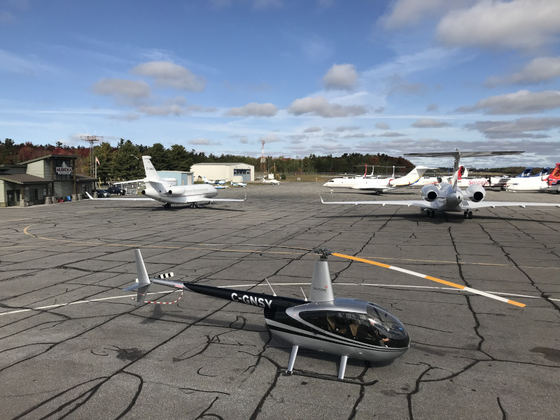 Muskoka Airport serves Central Ontario