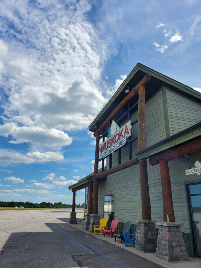 Muskoka Airport serves Central Ontario