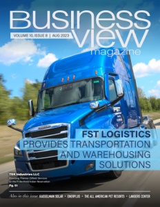 The latest issue cover for Business View Magazine